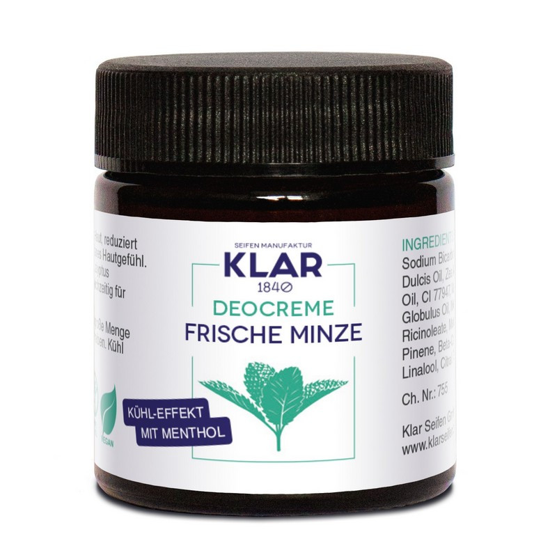 Klar Seifen Świeża Mięta dezodorant w kremie 30ml