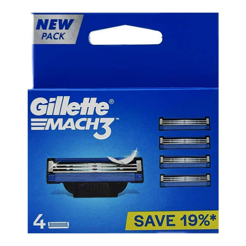 Wkłady Gillette MACH3 4 szt.