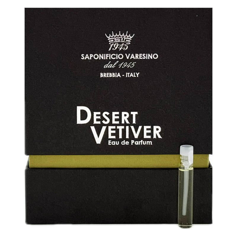 Tester zapachu Saponificio Varesino Desert Vetiver