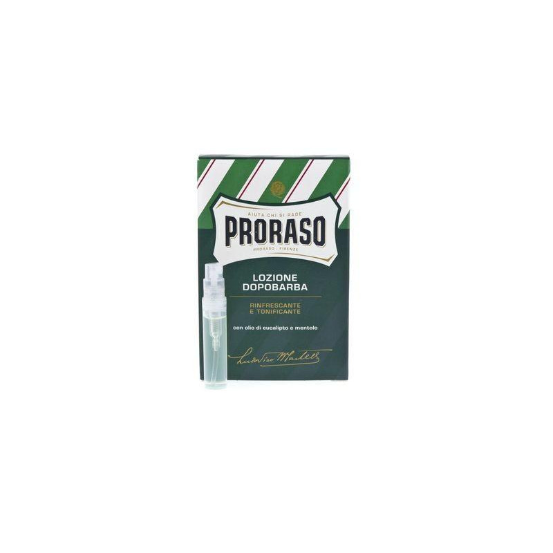 Tester zapachu PRORASO (zielone) Aftershave