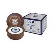 LEA Classic luksusowe mydło do golenia w drewnianym tyglu 100g