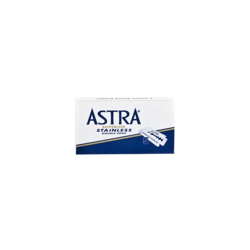 Żyletki ASTRA Superior Stainless (niebieskie) 5 sztuk