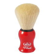 Omega S10065RE pędzel do golenia syntetyk S-Brush czerwony