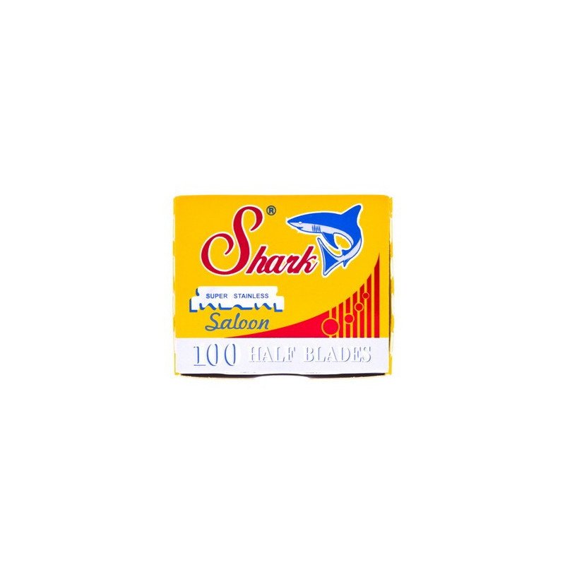 Połówki żyletek SHARK Saloon 100 sztuk