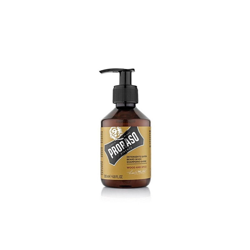 Proraso BEARD WASH Wood & Spice szampon do brody i wąsów 200 ml