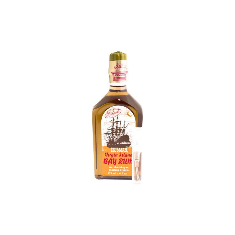 Tester zapachu CLUBMAN Pinaud Virgin Island Bay Rum