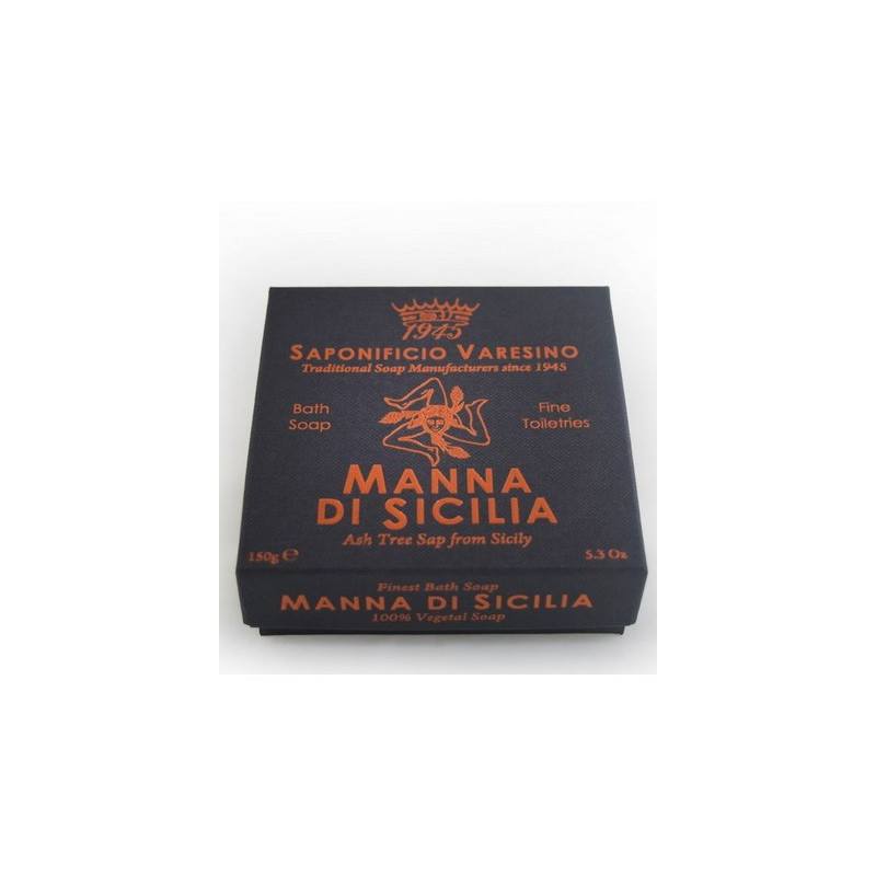 SAPONIFICIO VARESINO mydło kąpielowe MANNA DI SICILIA w kartoniku 150g SAPONIFICIO VARESINO mydło kąpielowe MANNA DI SICILIA w kartoniku 150g