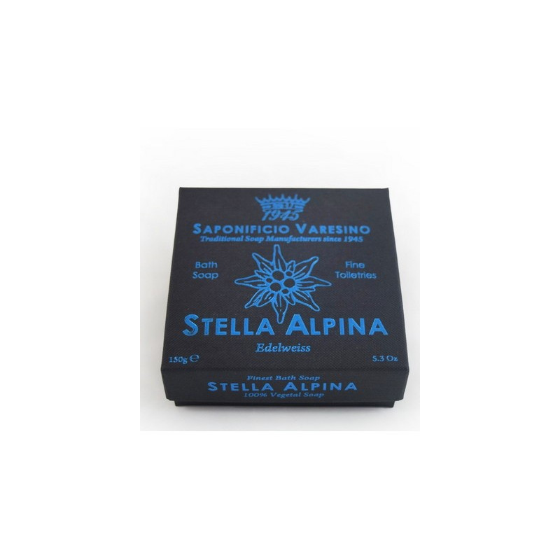 SAPONIFICIO VARESINO mydło kąpielowe STELLA ALPINA w kartoniku 150g SAPONIFICIO VARESINO mydło kąpielowe STELLA ALPINA w kartoniku 150g