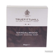 Truefitt & Hill SANDALWOOD mydło do golenia w drewnianym tyglu 100g