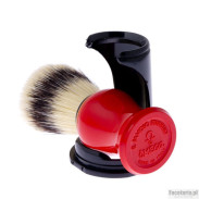 Omega 80265RE pędzel do golenia naturalna szczecina czerwony