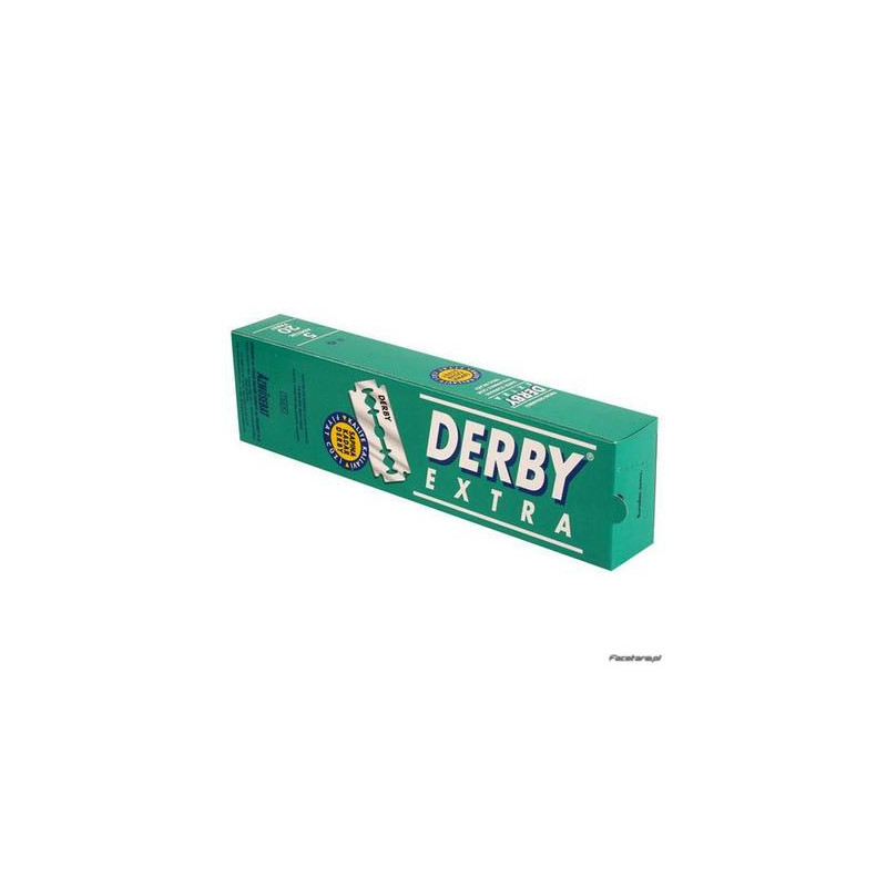 Żyletki Derby Extra (zielone) 100 sztuk