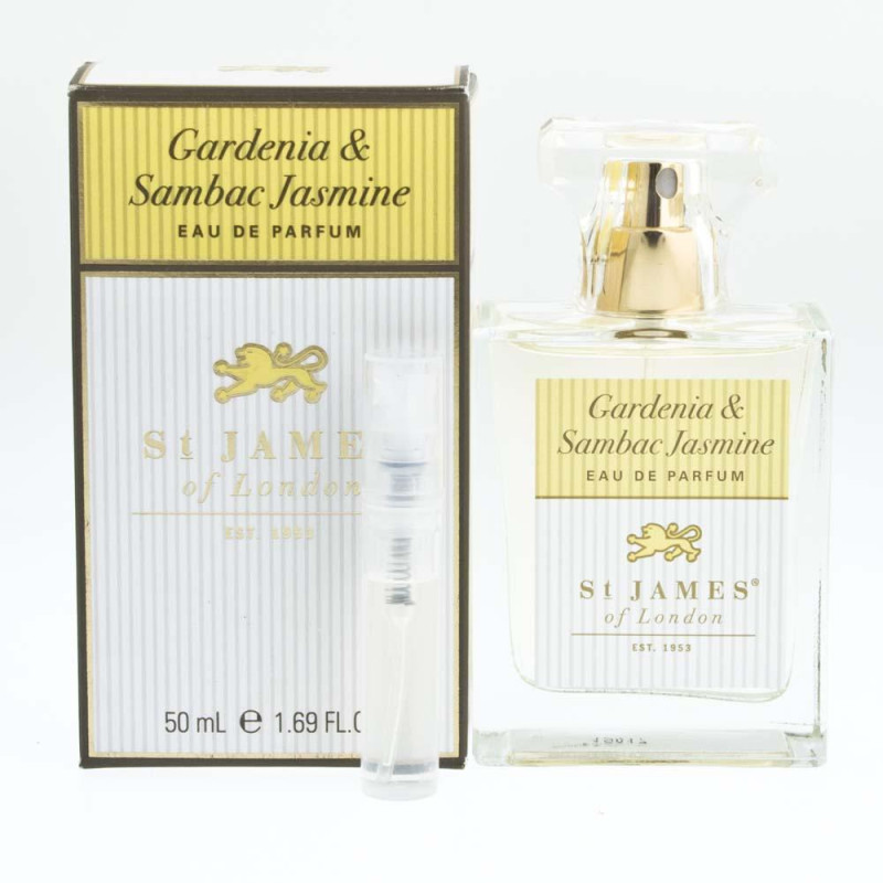 Tester zapachu St. James of London Gardenia and Sambac Jasmine