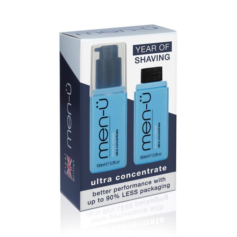 menu SHAVE CREME krem do golenia zestaw 2x100ml