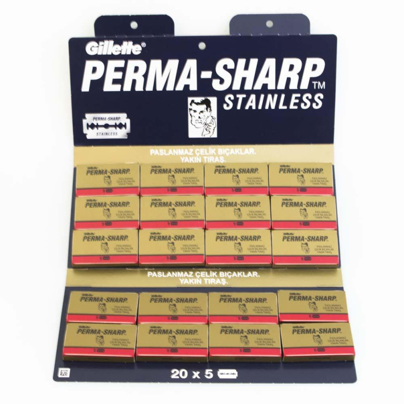 Żyletki Perma-Sharp Super 100 sztuk