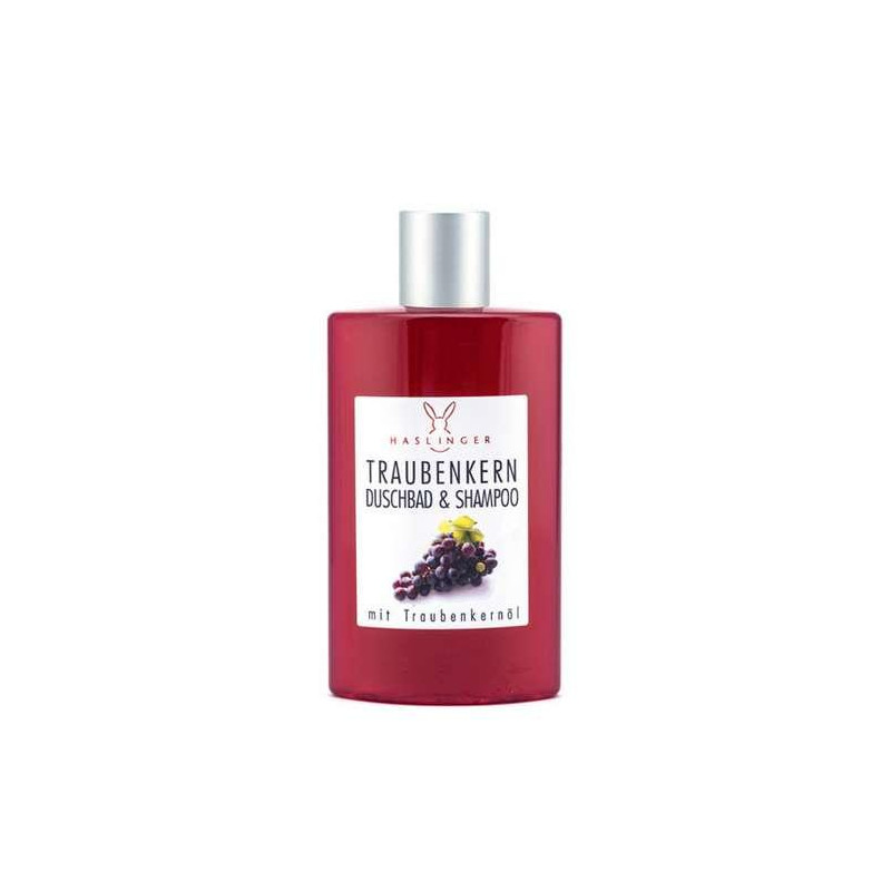 HASLINGER TRAUBENKERNOL winogronowy żel pod prysznic i szampon 2w1 200ml