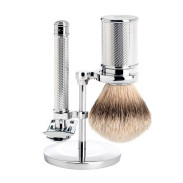 Muhle GS Traditional zestaw do golenia 3 cz. metal chromowany