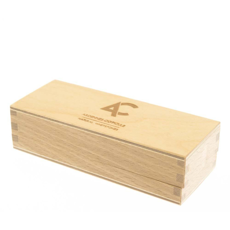 Drewniane pudełko na kamień 125x40
