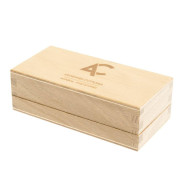 Drewniane pudełko na kamień 100x40