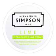 Simpson Lime luksusowy krem do golenia 180ml (limonkowy)