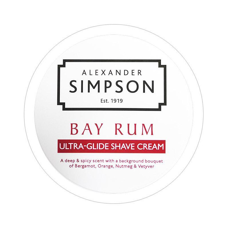 Simpson Bay Rum luksusowy krem do golenia 180ml (korzenny)