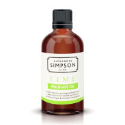 Simpson Lime pre shave oil luksusowy olejek przed goleniem 50ml 