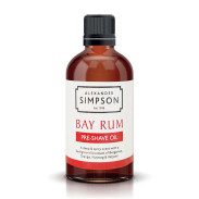 Simpson Bay Rum pre shave oil luksusowy olejek przed goleniem 50ml 