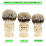 Simpson Trafalgar T2 pędzel do golenia syntetyk M (średni)