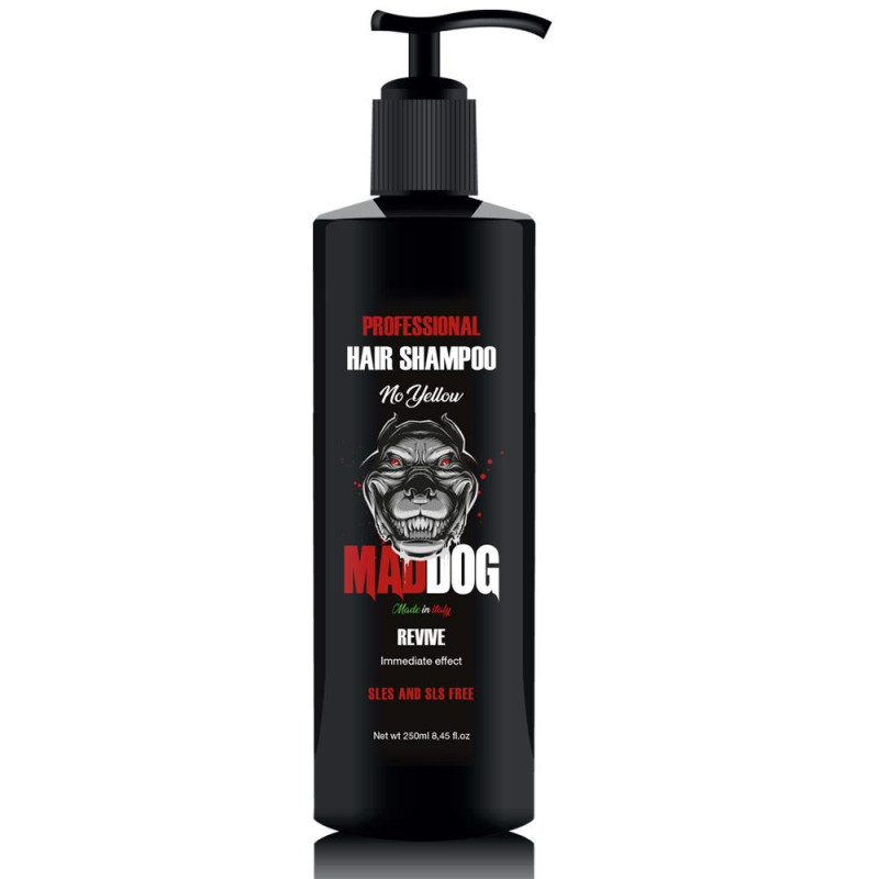 Mad Dog No Yellow - profesjonalny szampon do włosów 250ml