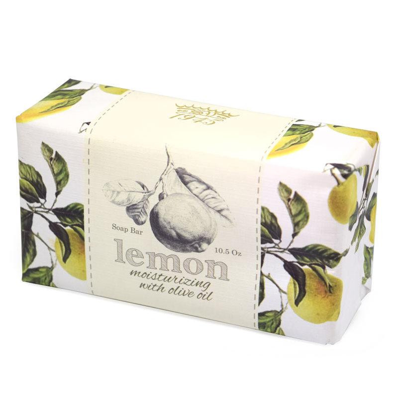 SAPONIFICIO VARESINO Lemon with Olive Oil mydło toaletowe 300g (papier)