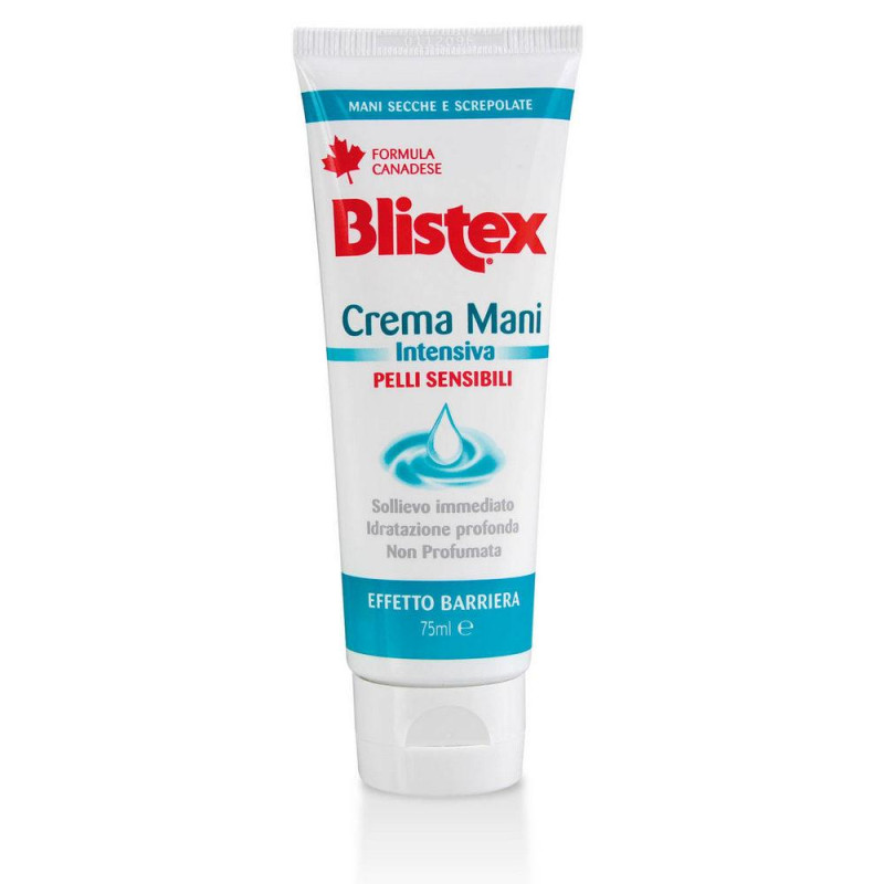 Blistex krem do rąk do skóry wrażliwej (niebieski) 75 ml