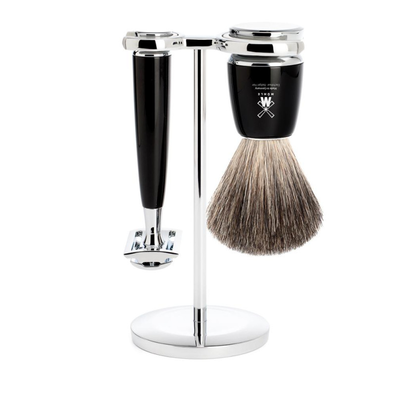 Zestaw do golenia Muhle RYTMO S81M226SR czarny 3 cz. mnż Zestaw do golenia Muhle RYTMO S81M226SR czarny 3 cz. mnż