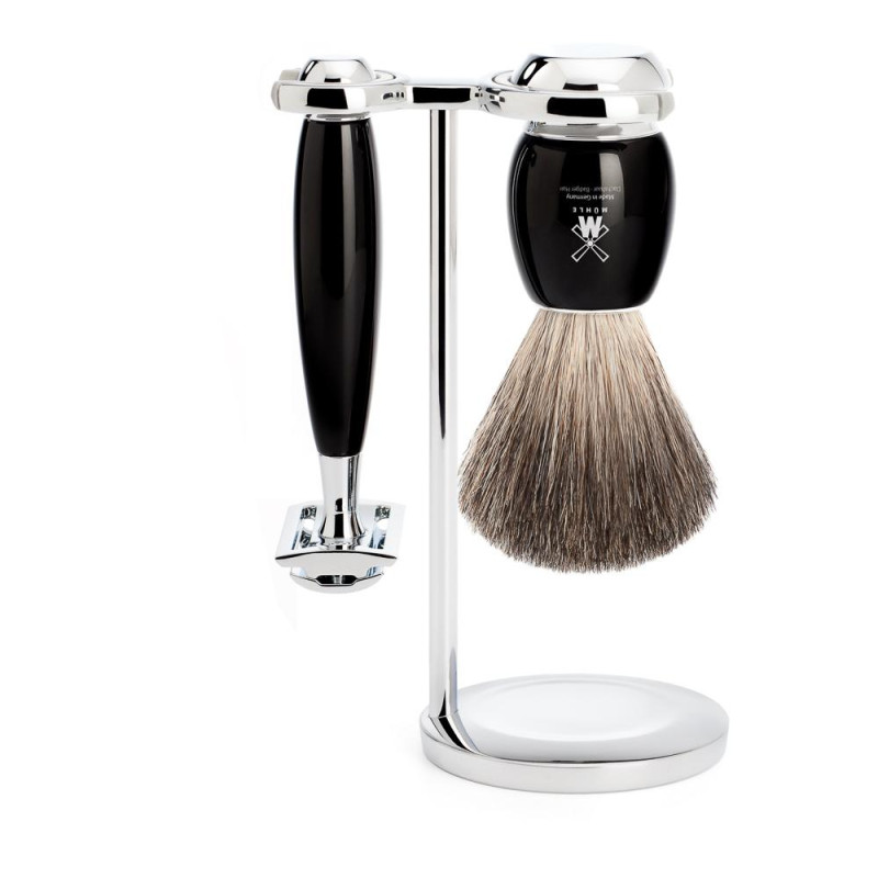 Zestaw do golenia Muhle VIVO S81M336SR czarny 3 cz. mnż Zestaw do golenia Muhle VIVO S81M336SR czarny 3 cz. mnż