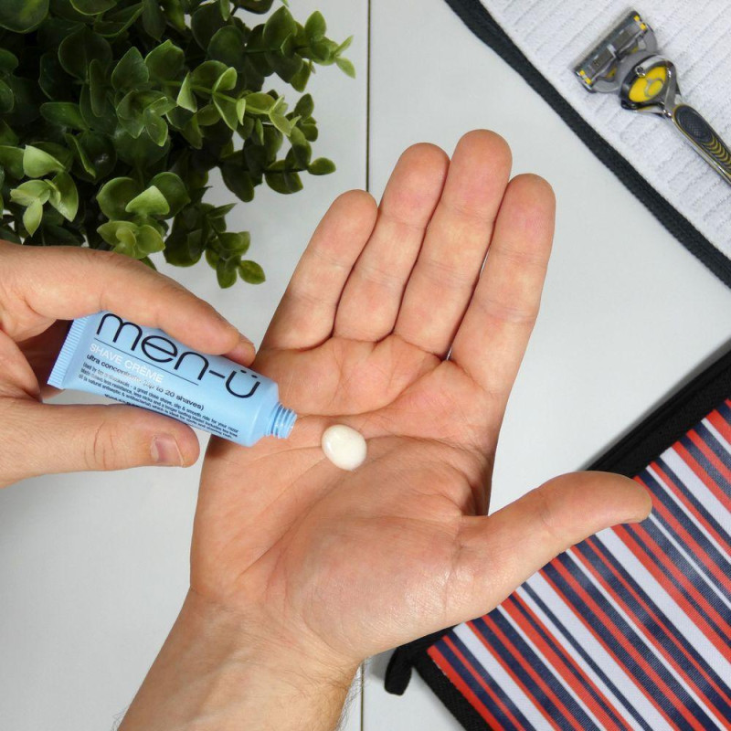 menu SHAVE CREME krem do golenia w mini tubce 15ml Facetaria.pl