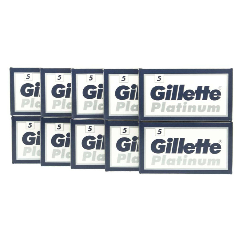Żyletki Gillette Platinum 50 sztuk