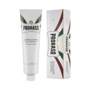 PRORASO mydło do golenia w kremie (linia biała) tubka 150ml