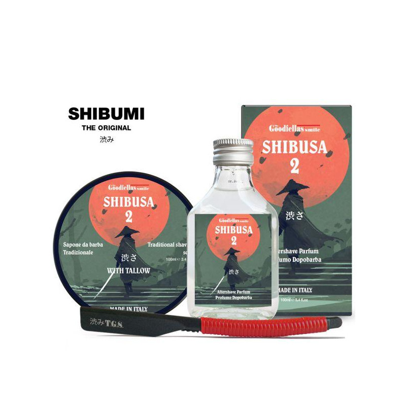 Goodfellas Smile Shibusa 2 Trio Set - zestaw do golenia z brzytwą