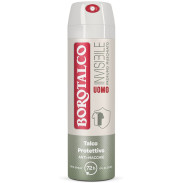 Borotalco UOMO INVISIBLE dezodorant męski (Piżmo Musk grafitowy) spray 150ml