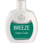Breeze GREEN CODE dezodorant perfumowany No Gas Squeeze 100ml