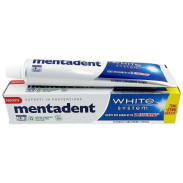 Mentadent White System wybielająca  pasta do zębów 75ml+25ml ekstra