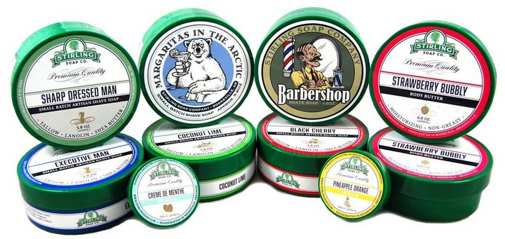 Sirling Soap Co. Banner