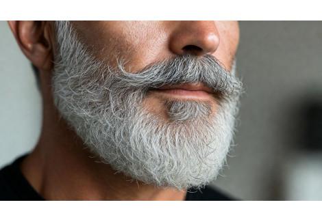 Siwa broda i zarost – jak o nie dbać, by nie żółkły i zachowały blask?